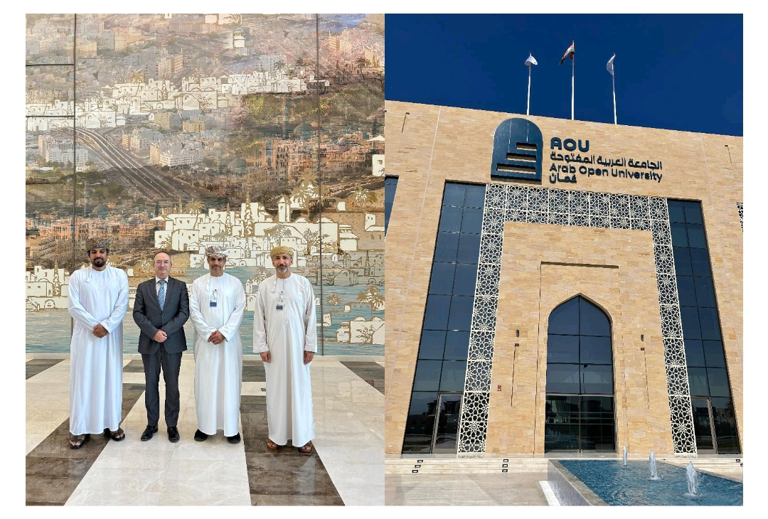 زيارة الجامعة العربية المفتوحة في سلطنة عُمان