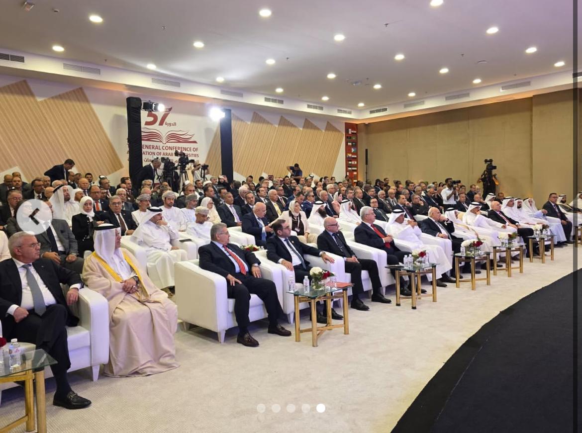 الألكسو تشارك في أعمال مؤتمر اتحاد الجامعات العربية السابع والخمسين المنعقد في الجامعة الدولية بدولة الكويت