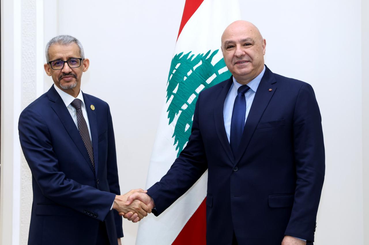 رئيس الجمهورية اللبنانية يستقبل المدير العام للالكسو