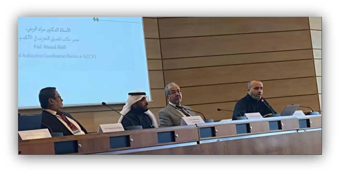 الألكسوتشارك في ندوة التعددية اللغوية بالمنظمات الدولية في مقراليونسكو