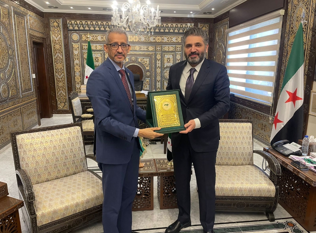 وزير الثقافة السوري يستقبل المدير العام للألكسو