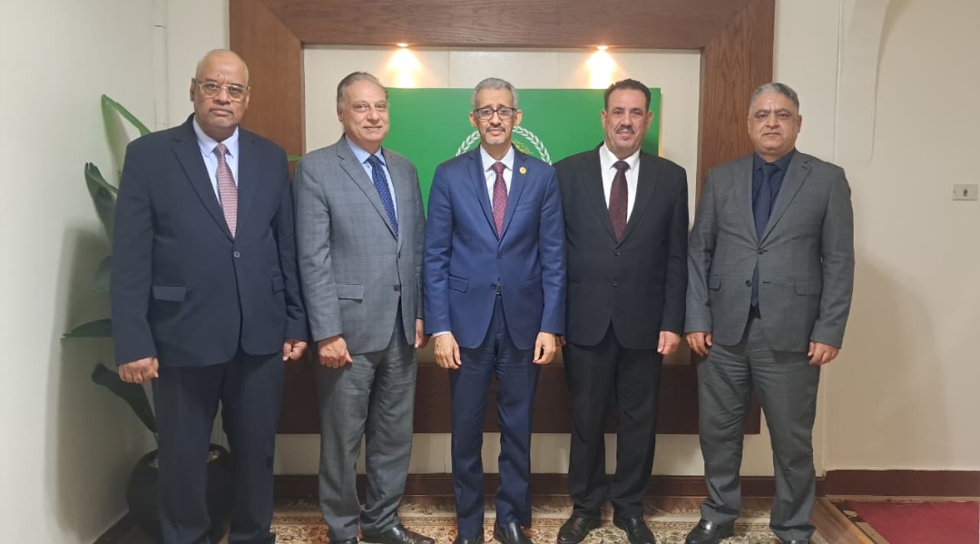 معالي المدير العام  في زيارة رسمية إلى معهد المخطوطات العربية بالقاهرة