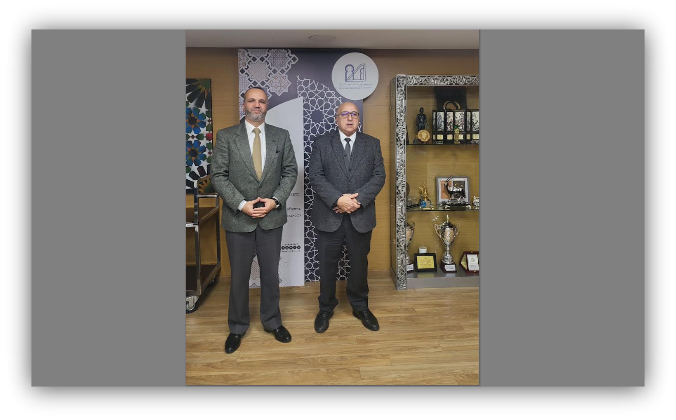 رئاسة جامعة محمد الخامس بالرباط تستقبل وفداً من مكتب تنسيق التعريب لتعزيز الشراكة الأكاديمية والمعجمية