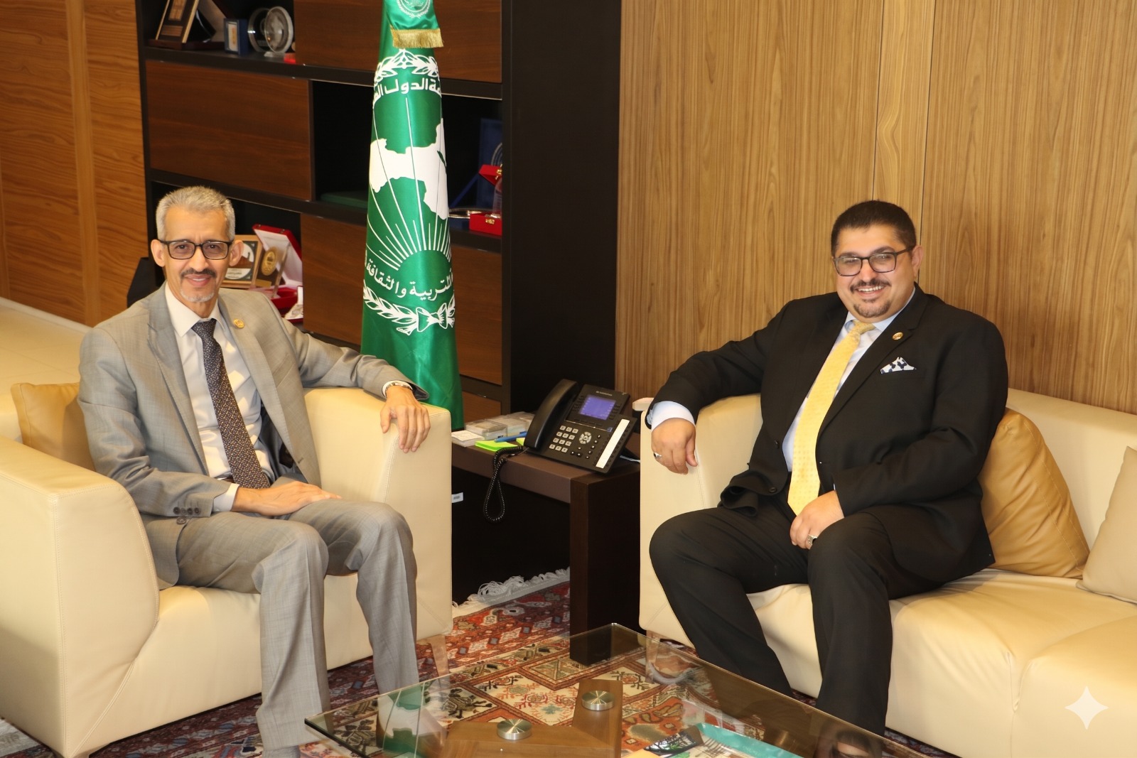 المدير العام للألكسو يستقبل المدير التنفيذي لمركز التميّز الإفريقي للأسواق الشاملة