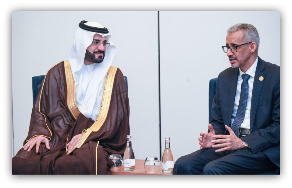 Le Directeur Général de l'ALECSO rencontre le Vice-ministre Saoudien de la Culture