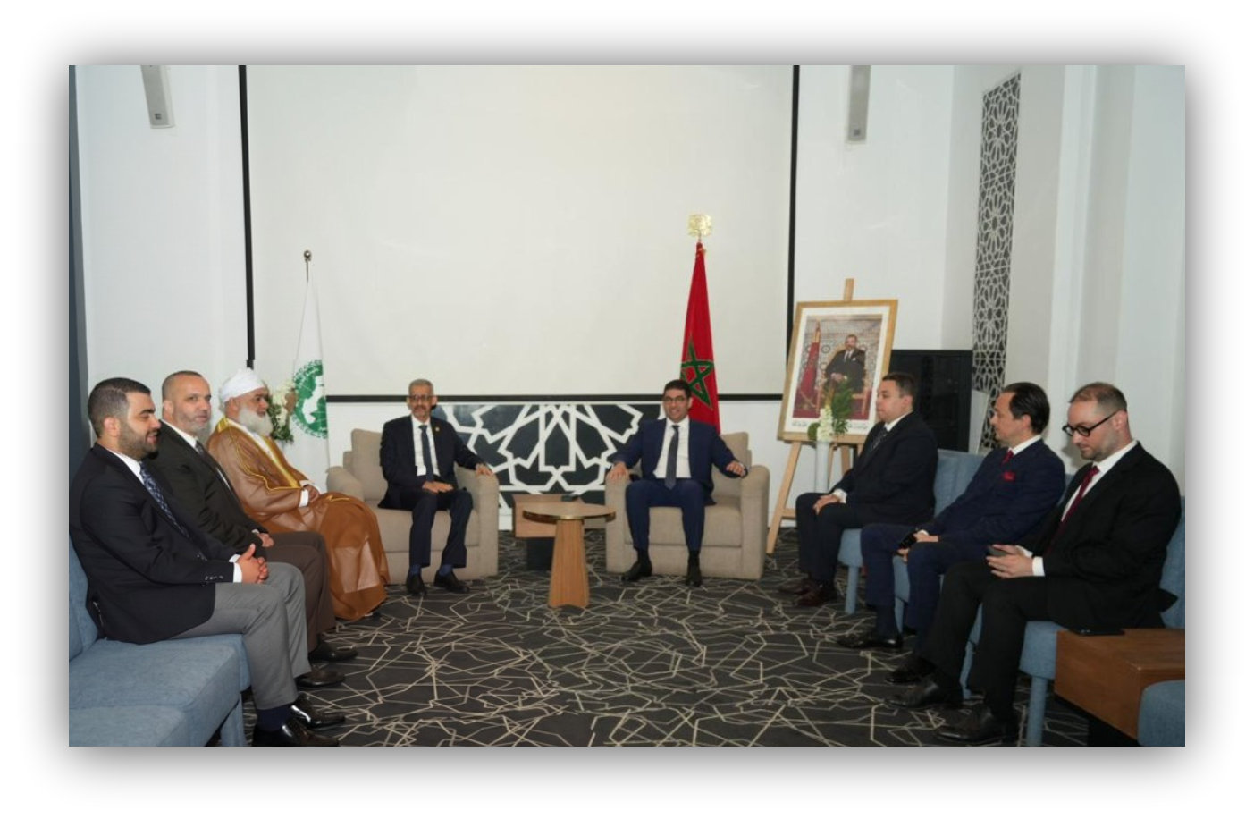 وزير الثقافة المغربي يستقبل المدير العام للألكسو