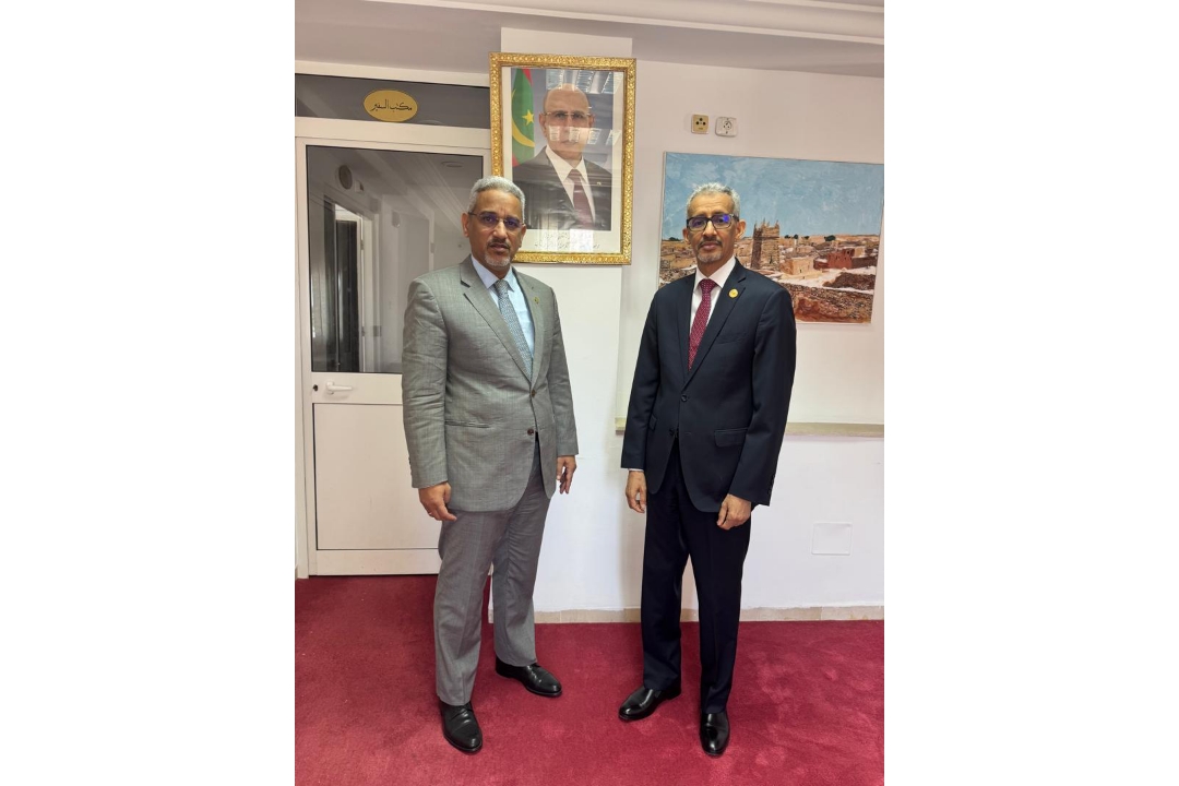 Le Directeur général de l'ALECSO rend visite à l'ambassadeur de la République islamique de Mauritanie auprès de la République tunisienne
